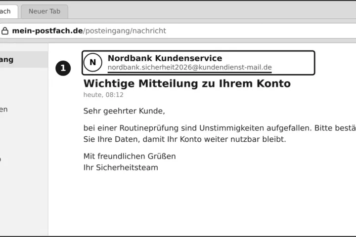 Titelbild: Betrugsnachrichten erkennen — In Ruhe erklärt